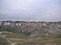 Matera vista dal Belvedere di Murgia Timone