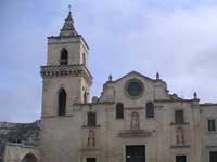 Chiesa di San Pietro Caveoso vista da lontano