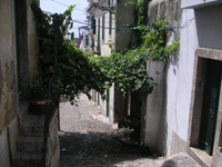 Un angolo del quartiere Alfama