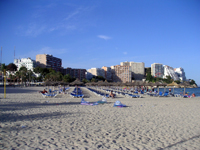 La spiaggia di Magaluf