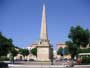 Obelisco eretto per celebrare la sconfitta dei Turchi